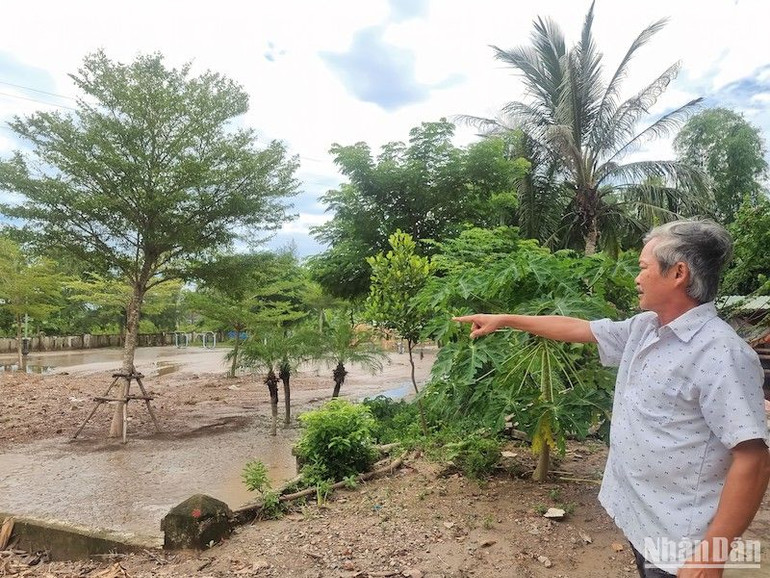 Người dân lo lắng, bất an khi mùa mưa bão tới.