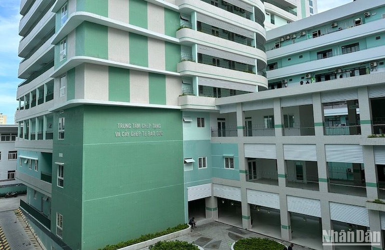 Hai công trình y tế trọng điểm này sẽ mang lại những bước tiến mới về y học, hỗ trợ tối đa cho người dân khu vực miền trung, Tây nguyên, giảm chi phí khám chữa bệnh. Ảnh: ANH ĐÀO