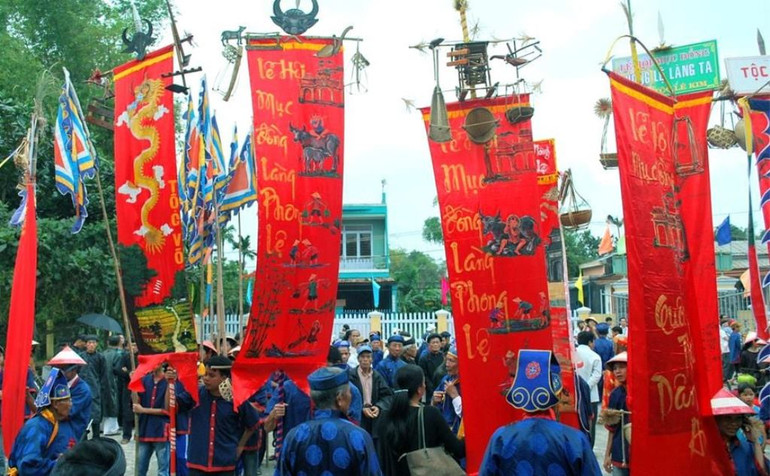 Lễ hội rước Mục Đồng làng Phong Lệ, thành phố Đà Nẵng.