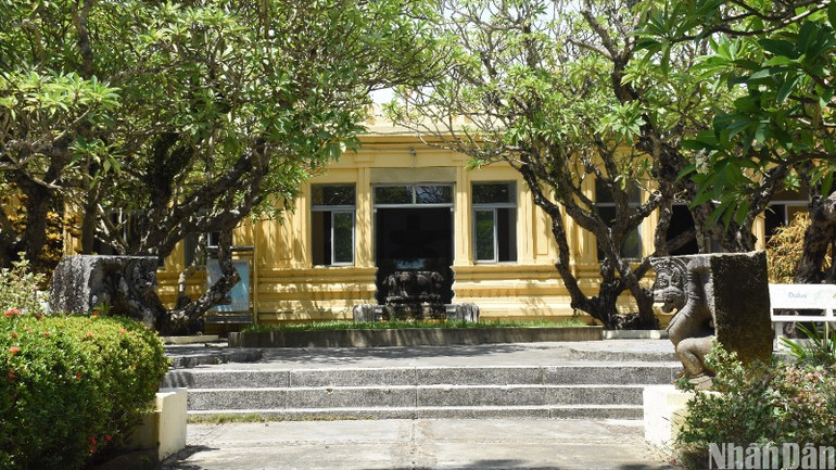 Bảo tàng Điêu khắc Chăm Đà Nẵng hiện có 12 Bảo vật Quốc gia (Ảnh: ANH ĐÀO)