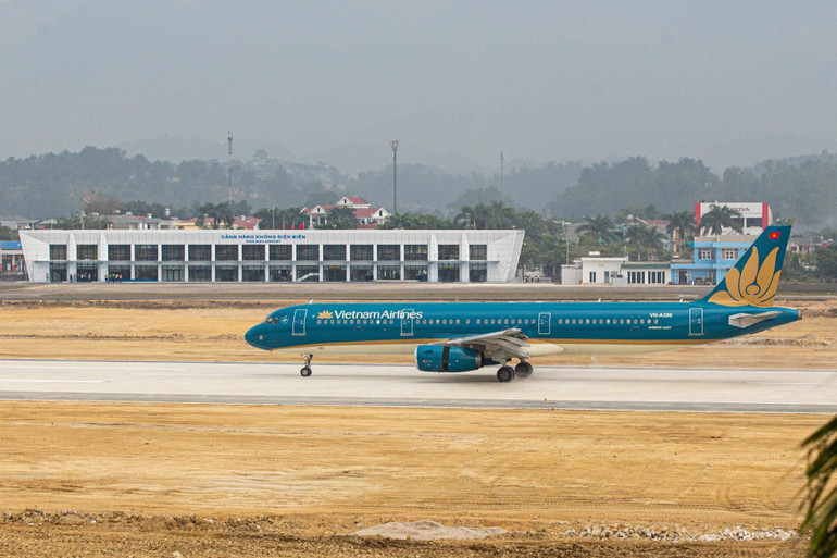 Cảng Hàng không Điện Biên sau khi nâng cấp.