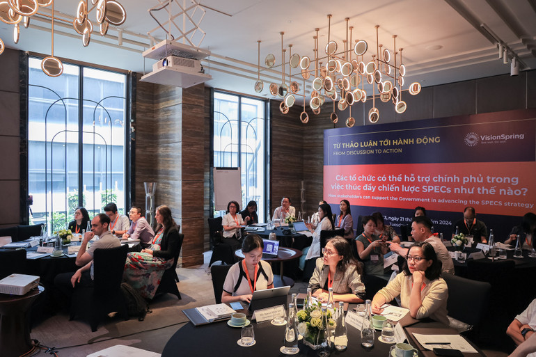 Toàn cảnh hội nghị thảo luận. Toàn cảnh hội nghị thảo luận.