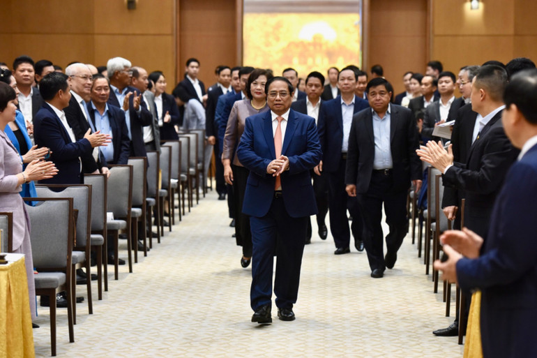 Thủ tướng Phạm Minh Chính đến dự Hội nghị.