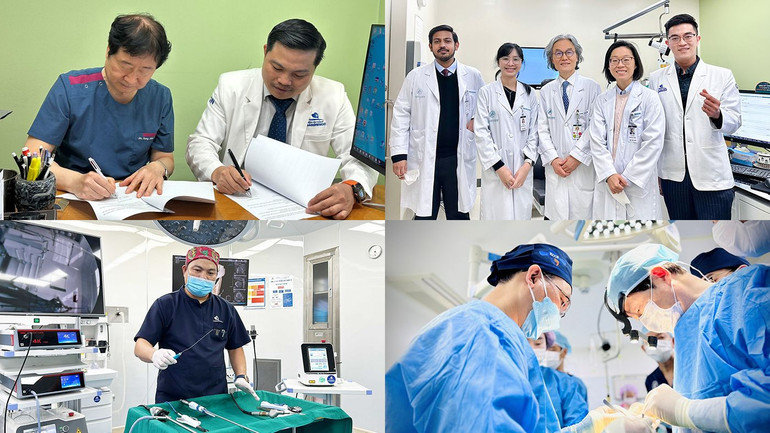 Bệnh viện thẩm mỹ Gangwhoo chú trọng đầu tư trang thiết bị và tu nghiệp cho bác sĩ.