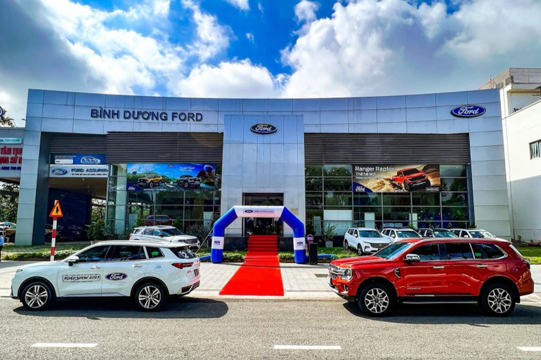 Bình Dương Ford đạt doanh thu 1.563 tỷ đồng trong năm 2023, tỷ suất lợi nhuận trên doanh thu (ROS) của Công ty luôn ở mức cao trong ngành, từ 3%-5%.
