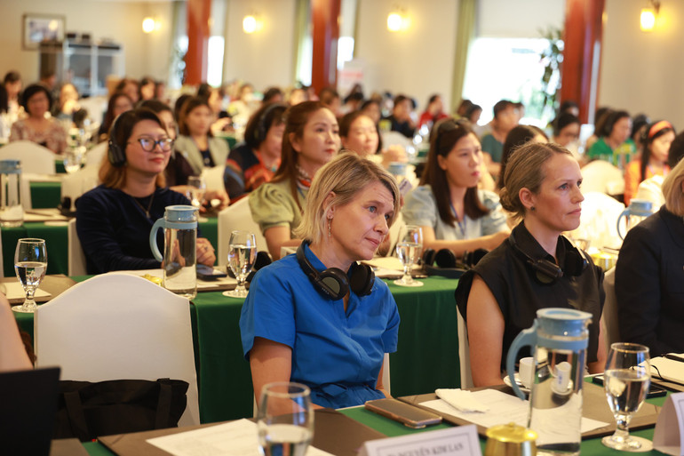 Các đại biểu tham dự hội thảo.(Ảnh: UN Women Việt Nam) Các đại biểu tham dự hội thảo.(Ảnh: UN Women Việt Nam)