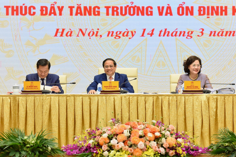 Thủ tướng Phạm Minh Chính dự và chỉ đạo Hội nghị.