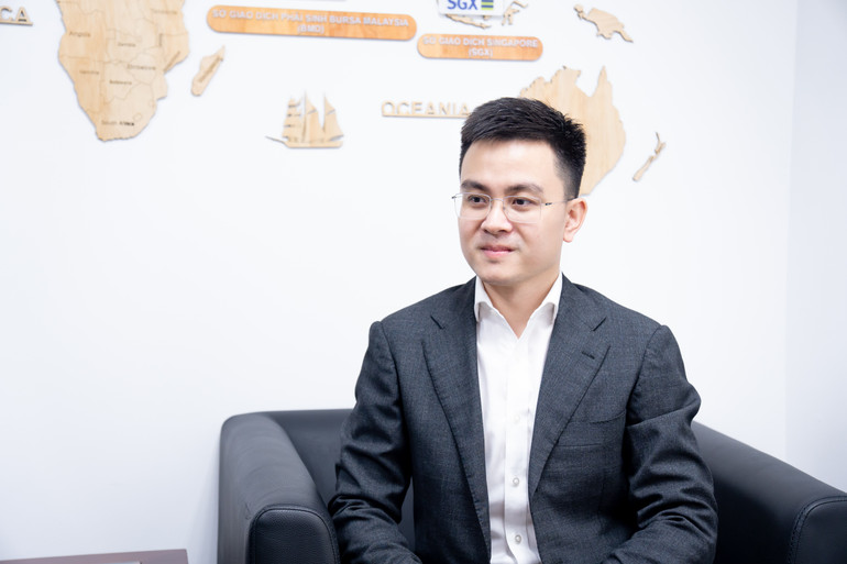 Giám đốc Trung tâm tin tức hàng hóa Việt Nam Phạm Quang Anh.