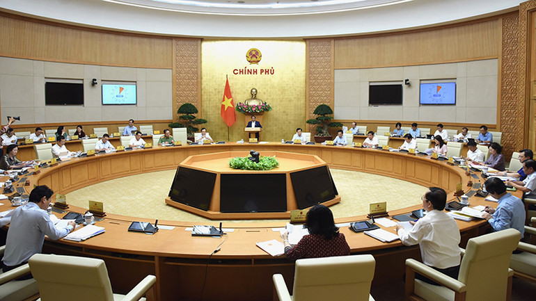 Quang cảnh phiên họp.