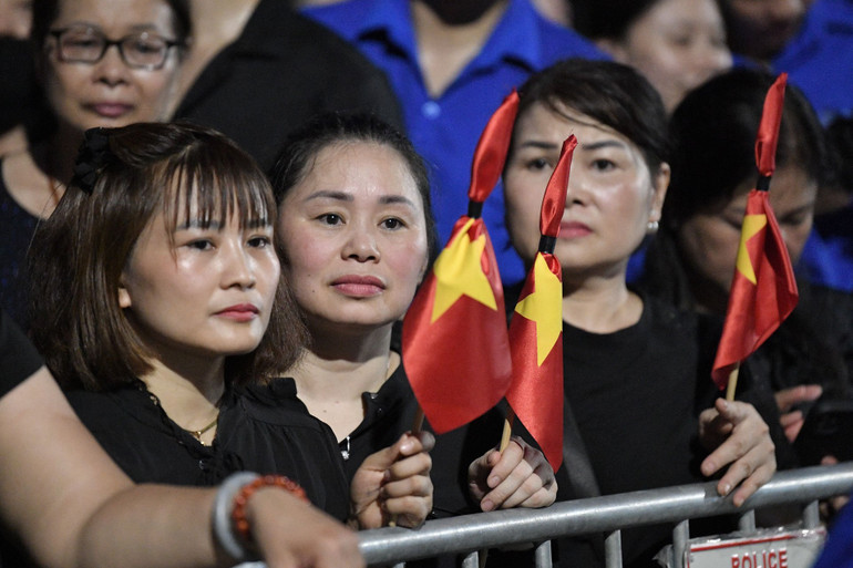 Toàn cảnh Lễ viếng Tổng Bí thư Nguyễn Phú Trọng: Trang nghiêm và xúc động ảnh 378