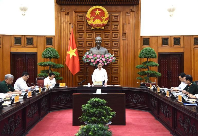 Quang cảnh cuộc họp.