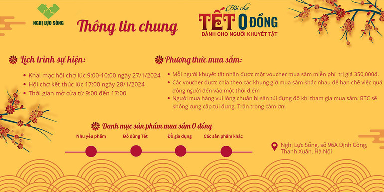 Thông tin chung về hội chợ.