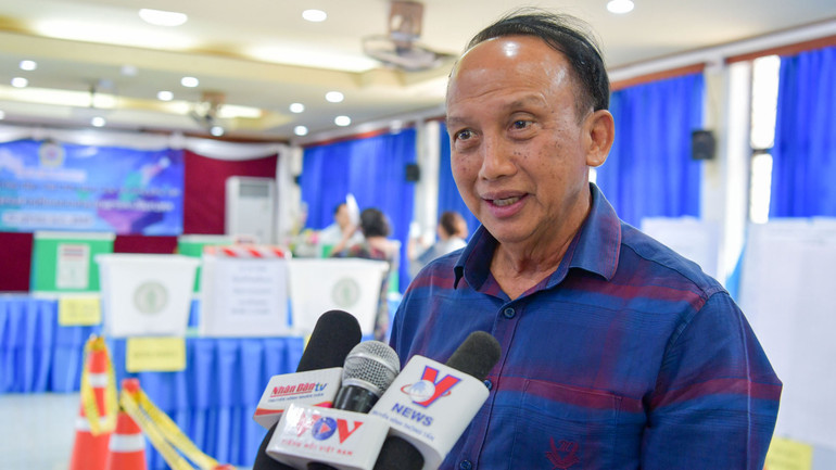 Ông Nguyễn Ngọc Thìn, Chủ tịch Hội người Việt Nam toàn Thái Lan.