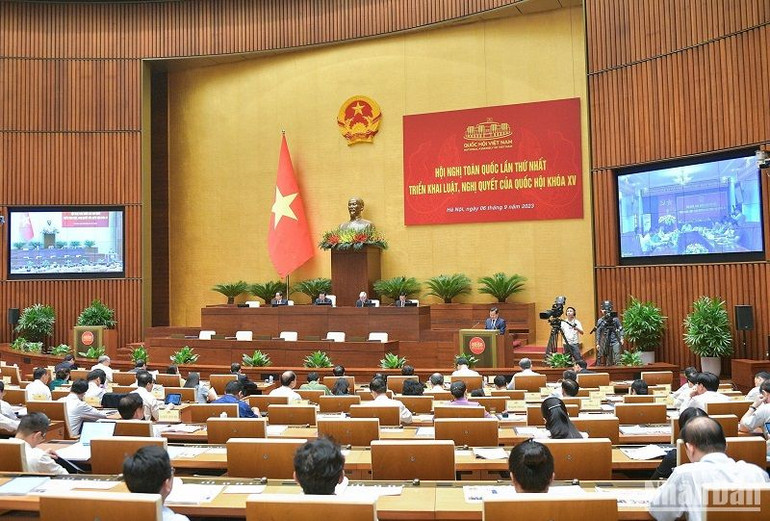 Quang cảnh hội nghị. (Ảnh: DUY LINH)