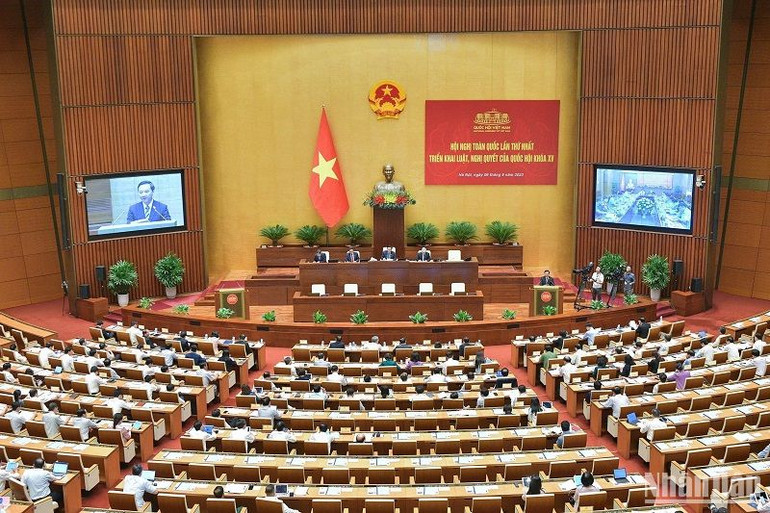 Quang cảnh hội nghị. (Ảnh: DUY LINH)