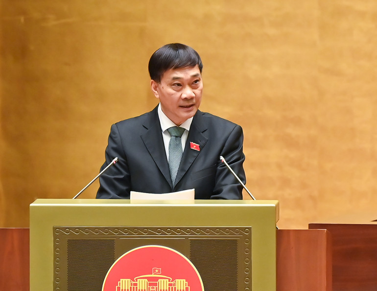 Chủ nhiệm Ủy ban Kinh tế Vũ Hồng Thanh. (Ảnh: DUY LINH)