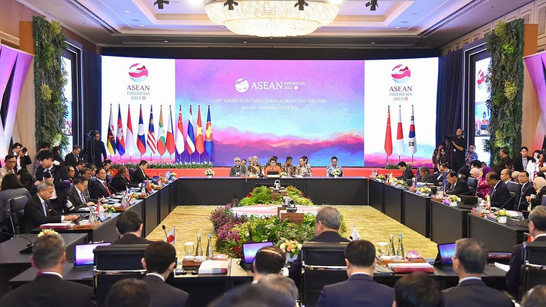 Quang cảnh Hội nghị ASEAN+3.
