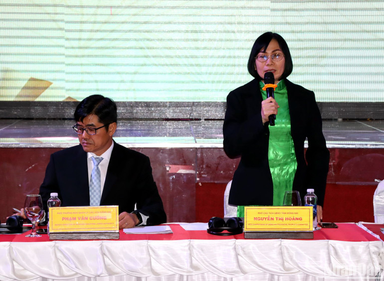 Lãnh đạo Ủy ban nhân dân tỉnh Đồng Nai trả lời ý kiến doanh nghiệp FDI.