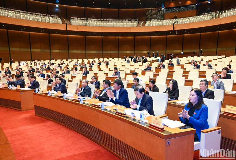 Các đại biểu dự Hội nghị. (Ảnh: DUY LINH)