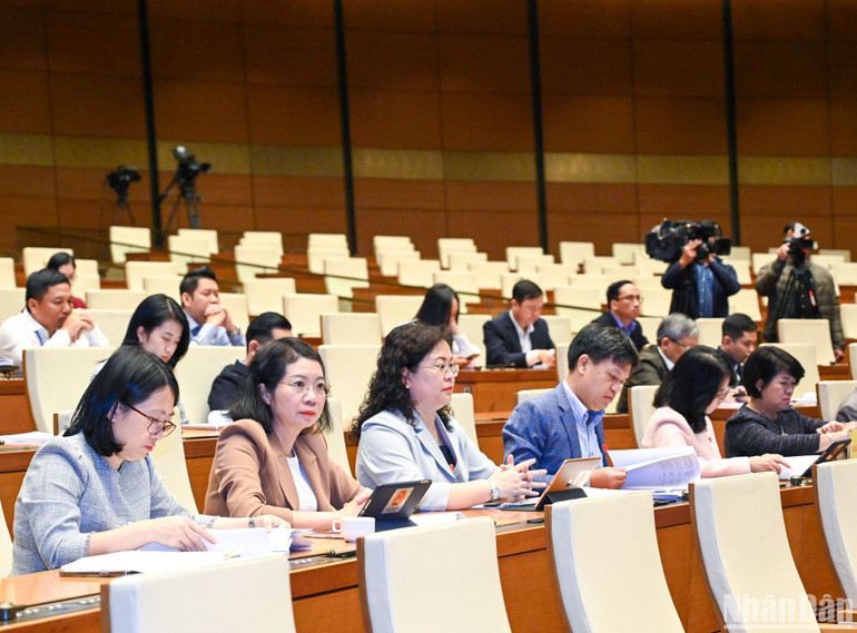 Các đại biểu dự Hội nghị. (Ảnh: DUY LINH)