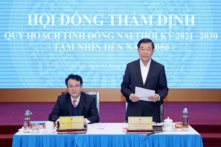 Bí thư Tỉnh ủy Đồng Nai Nguyễn Hồng Lĩnh phát biểu tại hội nghị. Bí thư Tỉnh ủy Đồng Nai Nguyễn Hồng Lĩnh phát biểu tại hội nghị.