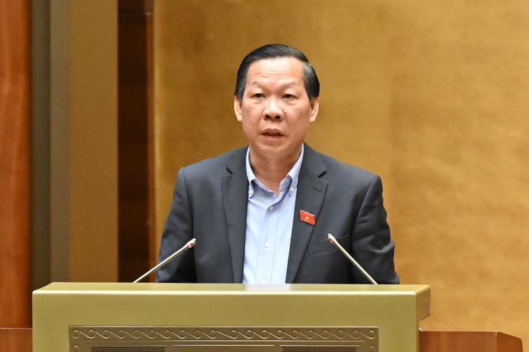 Chủ nhiệm Ủy ban Kinh tế và Tài chính Phan Văn Mãi. (Ảnh: THỦY NGUYÊN) Chủ nhiệm Ủy ban Kinh tế và Tài chính Phan Văn Mãi. (Ảnh: THỦY NGUYÊN)
