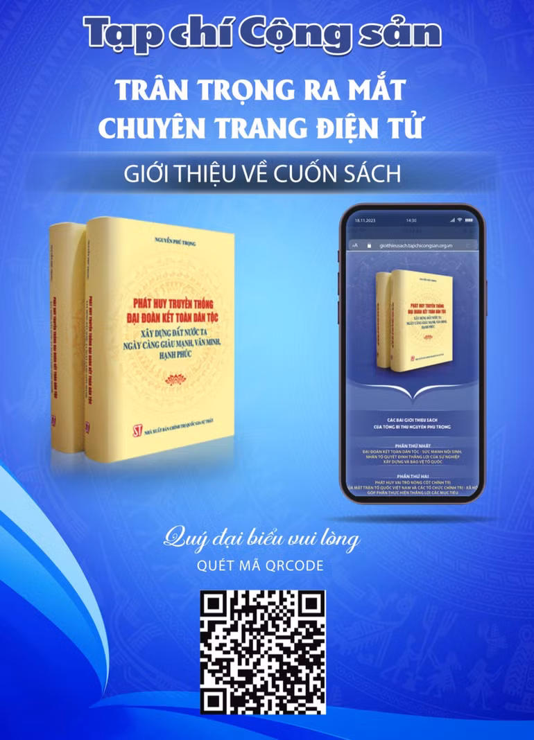 Tạp chí Cộng sản ra mắt chuyên trang điện tử giới thiệu cuốn sách. Tạp chí Cộng sản ra mắt chuyên trang điện tử giới thiệu cuốn sách.