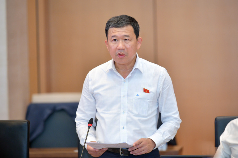 Chủ nhiệm Ủy ban Đối ngoại Vũ Hải Hà phát biểu khai mạc.