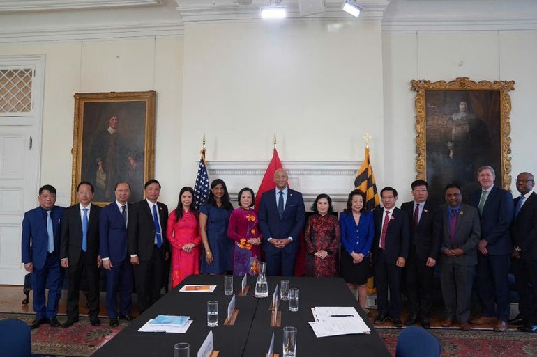 Phó Chủ tịch Quốc hội Nguyễn Thị Thanh thăm bang Maryland, Hoa Kỳ.