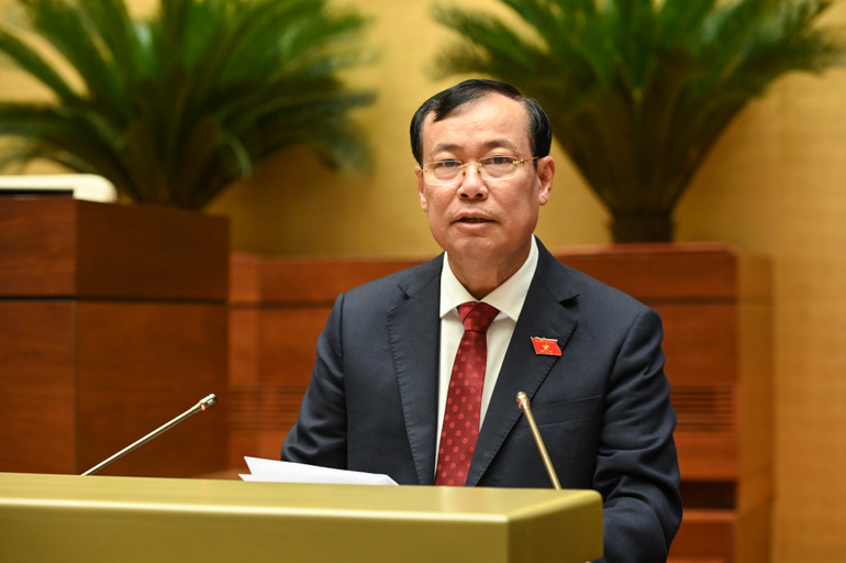 Chủ nhiệm Ủy ban Quốc phòng, An ninh và Đối ngoại Lê Tấn Tới. (Ảnh: BÙI GIANG)