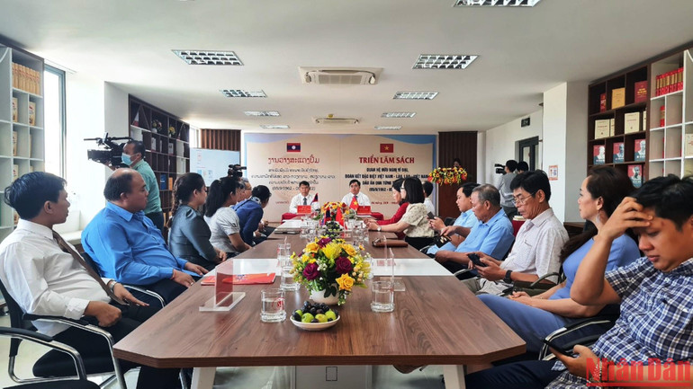 Hội đàm kỷ niệm 60 năm Ngày thiết lập quan hệ ngoại giao Việt Nam-Lào (5/9/1962-5/9/2022).