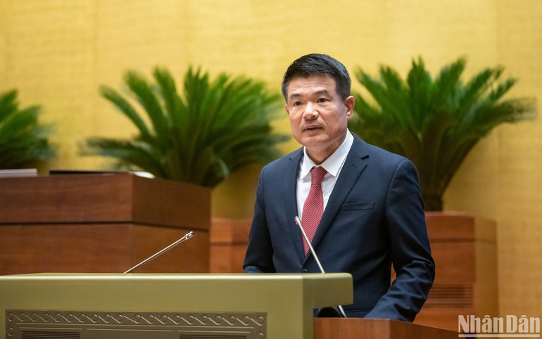 Viện trưởng Viện kiểm sát nhân dân tối cao Nguyễn Huy Tiến. (Ảnh: DUY LINH)