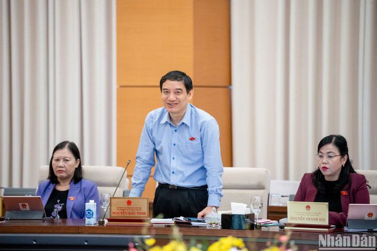 Chủ nhiệm Ủy ban Văn hóa, Giáo dục của Quốc hội Nguyễn Đắc Vinh. (Ảnh: DUY LINH) Chủ nhiệm Ủy ban Văn hóa, Giáo dục của Quốc hội Nguyễn Đắc Vinh. (Ảnh: DUY LINH)