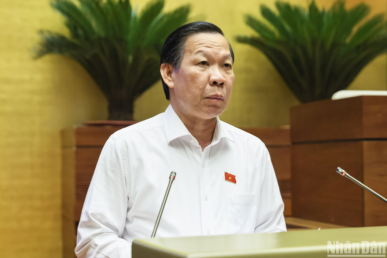 Chủ nhiệm Ủy ban Kinh tế và Tài chính của Quốc hội Phan Văn Mãi. (Ảnh: DUY LINH) Chủ nhiệm Ủy ban Kinh tế và Tài chính của Quốc hội Phan Văn Mãi. (Ảnh: DUY LINH)