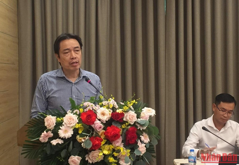 Cục trưởng Cục Trẻ em Đặng Hoa Nam phát biểu tại lễ phát động.