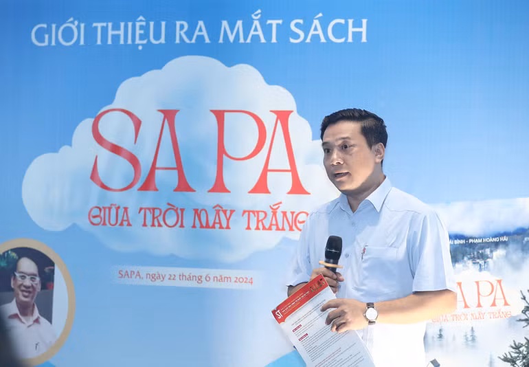 ThS. Nguyễn Thái Bình, Phó Giám đốc Nhà xuất bản Chính trị quốc gia Sự thật - đồng tác giả cuốn sách chia sẻ tại sự kiện Giới thiệu ra mắt cuốn sách ngày 22/6. ThS. Nguyễn Thái Bình, Phó Giám đốc Nhà xuất bản Chính trị quốc gia Sự thật - đồng tác giả cuốn sách chia sẻ tại sự kiện Giới thiệu ra mắt cuốn sách ngày 22/6.
