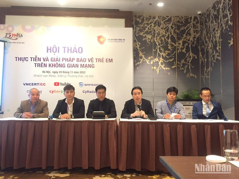 Cục trưởng Cục Trẻ em Đặng Hoa Nam chia sẻ trong phiên tọa đàm.