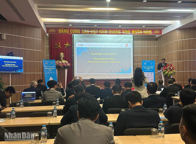 Quang cảnh buổi lễ.