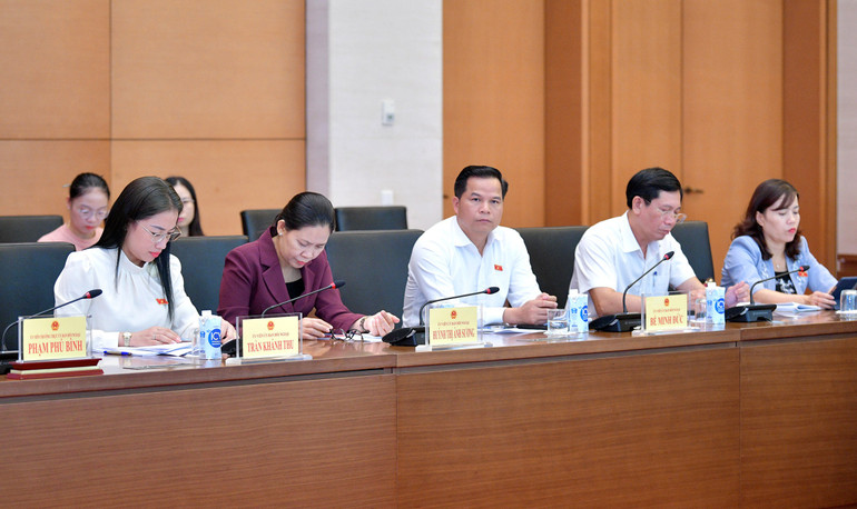 Các đại biểu tham dự Phiên giải trình.