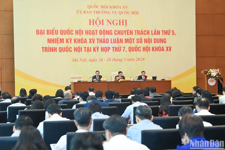 Quang cảnh hội nghị. (Ảnh: DUY LINH)