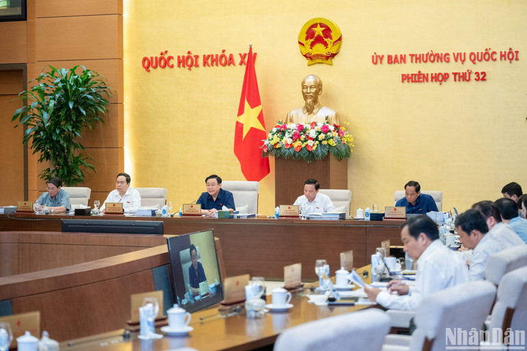 Quang cảnh phiên họp. (Ảnh: DUY LINH) Quang cảnh phiên họp. (Ảnh: DUY LINH)