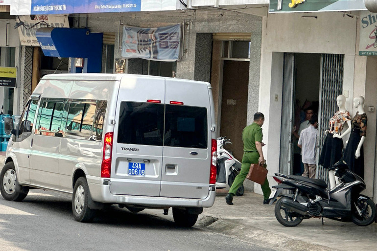 Cơ quan điều tra khám xét nơi ở của ông Nguyễn Quốc Bắc để phục vụ điều tra.