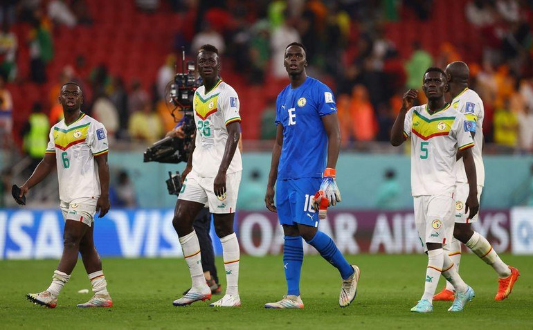 Nhà vô địch châu Phi Senegal đã không thể có được khởi đầu như ý tại World Cup 2022. (Ảnh: Reuters)