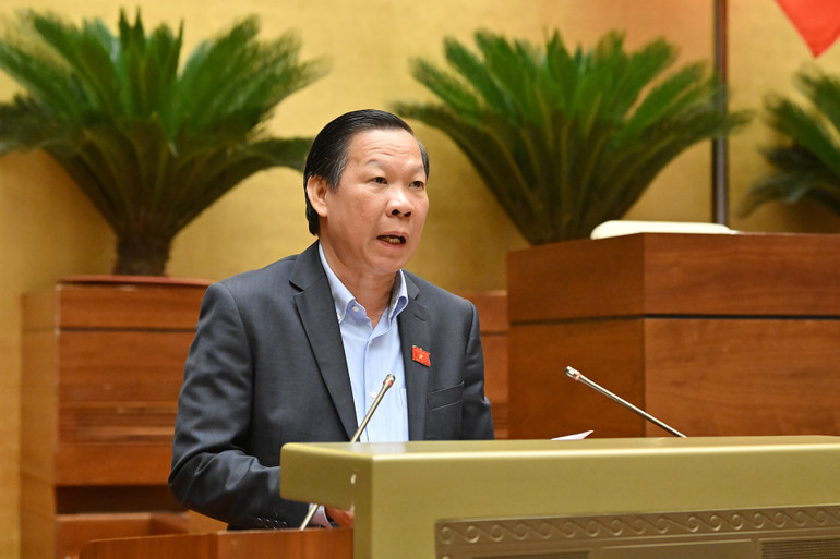 Chủ nhiệm Ủy ban Kinh tế và Tài chính Phan Văn Mãi. (Ảnh: THỦY NGUYÊN) Chủ nhiệm Ủy ban Kinh tế và Tài chính Phan Văn Mãi. (Ảnh: THỦY NGUYÊN)