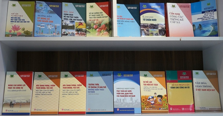 Đến nay, Đề án đã trang bị cho cơ sở xã, phường, thị trấn ở 63 tỉnh, thành phố trên cả nước gần 600 đầu sách, đĩa CD-ROM, CD Audio, với tổng số 14.408.340 bản in.