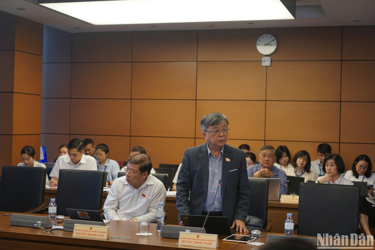 Đại biểu Trương Trọng Nghĩa (đoàn TP Hồ Chí Minh). (Ảnh: VT)