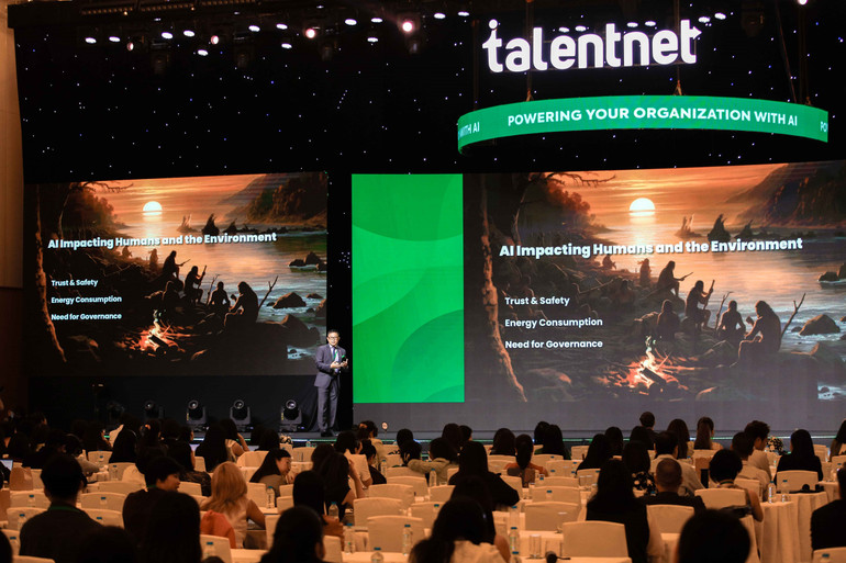 Quang cảnh hội thảo The Makeover 2024 do Talentnet tổ chức tại TP Hồ Chí Minh ngày 15-16/10.