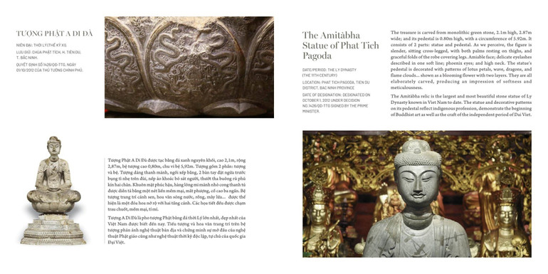 Cuốn sách giới thiệu các bảo vật một cách súc tích, ngắn gọn, giúp bạn đọc có cái nhìn cơ bản, khái quát về nguồn gốc, thời đại, đặc điểm cùng những giá trị đặc sắc, tiêu biểu của bảo vật.