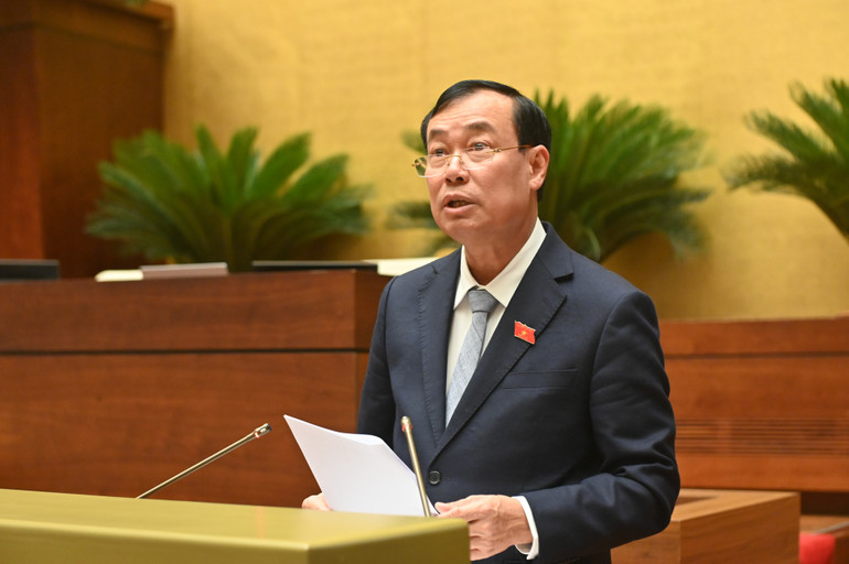 Chủ nhiệm Ủy ban Quốc phòng, An ninh và Đối ngoại của Quốc Lê Tấn Tới. (Ảnh: BÙI GIANG) Chủ nhiệm Ủy ban Quốc phòng, An ninh và Đối ngoại của Quốc Lê Tấn Tới. (Ảnh: BÙI GIANG)