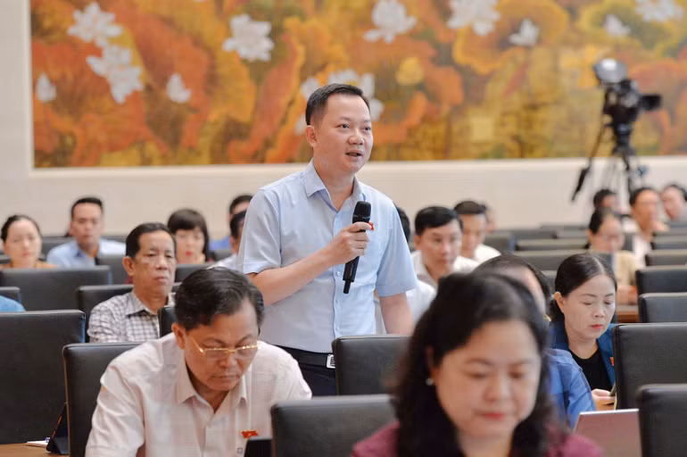 Đại biểu Trịnh Xuân An (đoàn Đồng Nai).